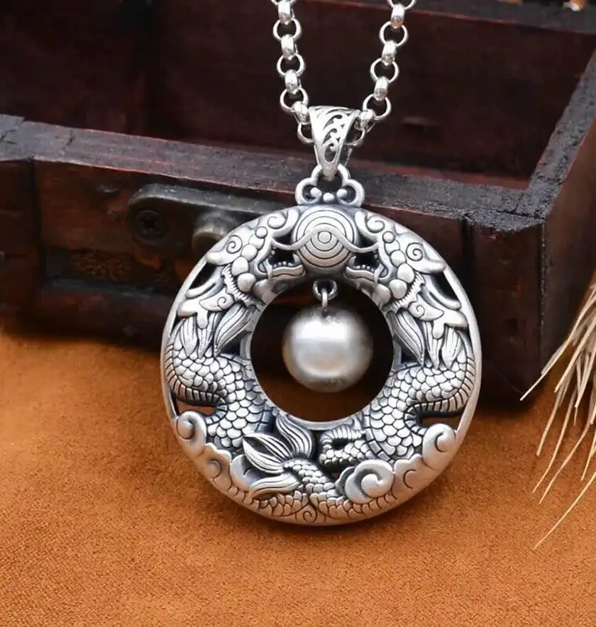 Explore our Silver Dragon Pendant collection with quality design and global delivery.